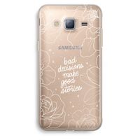Good stories: Samsung Galaxy J3 (2016) Transparant Hoesje