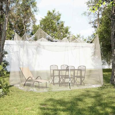 VidaXL Klamboe voor binnen en buiten 156 gaas 300x300x250 cm wit