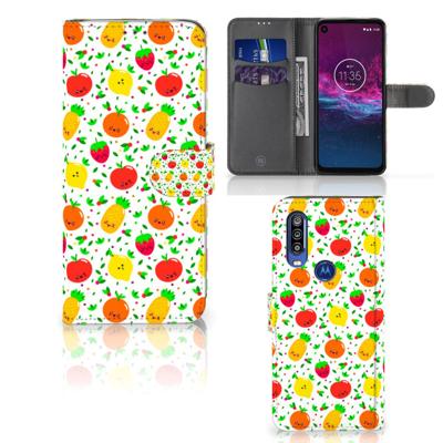 Motorola One Action | Book Cover | Fruits