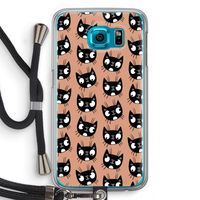 Kat: Samsung Galaxy S6 Transparant Hoesje met koord