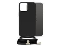 Mobilize Mobilize Lanyard Gelly Case for Apple iPhone 15 Pro Max Black