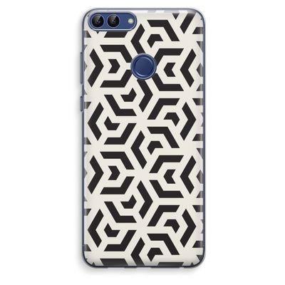 Crazy pattern: Huawei P Smart (2018) Transparant Hoesje