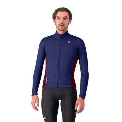 Castelli Entrata 2 fietsjack belgian blue/bordeaux heren XL