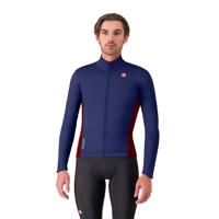 Castelli Entrata 2 fietsjack belgian blue/bordeaux heren XL Castelli Entrata 2 fietsjack belgian blue/bordeaux heren XL