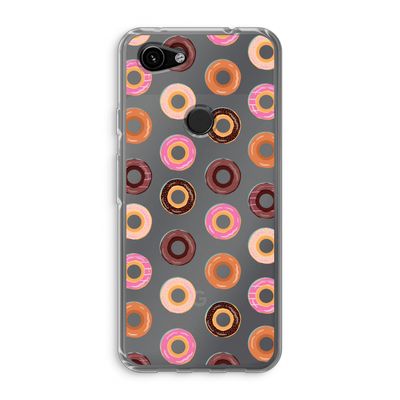 Donuts: Google Pixel 3a Transparant Hoesje