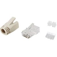 Equip 121176 kabel-connector RJ-45 Transparant, Wit
