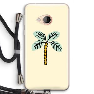 Palmboom: HTC U Play Transparant Hoesje met koord