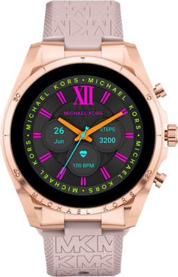 Michael Kors Gen 6 Bradshaw Display MKT5150 Rosé/Roze 44mm