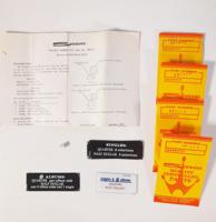 Seeburg Originele Pricing Window Kit #509152 Voor SCH1 en SCH3