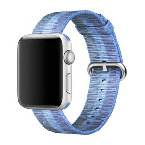 Apple origineel Woven Nylon Apple Watch 38mm / 40mm / 41mm Tahoe Blue - MPVX2ZM/A