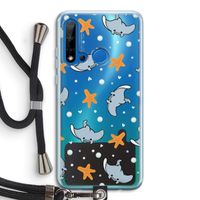 Manta: Huawei P20 Lite (2019) Transparant Hoesje met koord