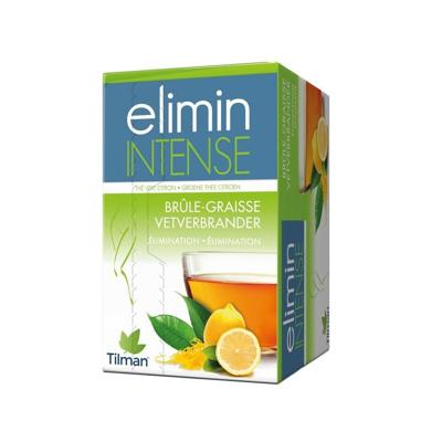 Tilman Elimin Intense Vetverbrander Thee Groene Thee-Citroen 20Stuks