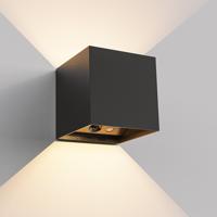 HOFTRONIC™ Kansas wandlamp op batterijen - Zwart - IP44 Binnen & buiten - 3000K warmwit licht - Up & Down - USB oplaadbare wandlamp - grote accu - Incl. Bewegingssensor HOFTRONIC™ Kansas wandlamp op batterijen - Zwart - IP44 Binnen & buiten - 3000K warmwit licht - Up & Down - USB oplaadbare wandlamp - grote accu - Incl. Bewegingssensor