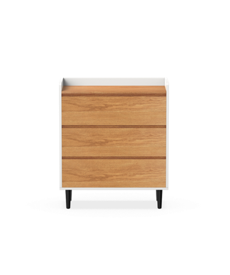 Kast met 3 Lade, Verborgen Handvat
