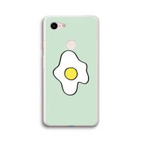 Spiegelei: Google Pixel 3 XL Transparant Hoesje