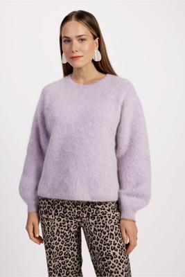 Lisette furry pullover - lila - 12329