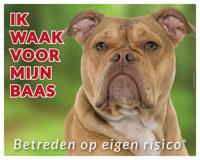 Old English Bulldog Waakbord