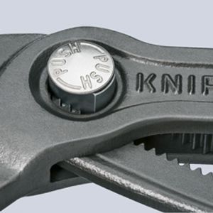 KNIPEX Cobra 250 mm 87 01 250 zweedse- / waterpomp-tang Getande grijpvlakken, Doorgestoken scharnier