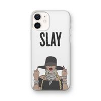 Slay All Day: iPhone 12 mini Transparant Hoesje