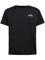 Bally t-shirt en coton biologique à logo brodé - Noir - thumbnail