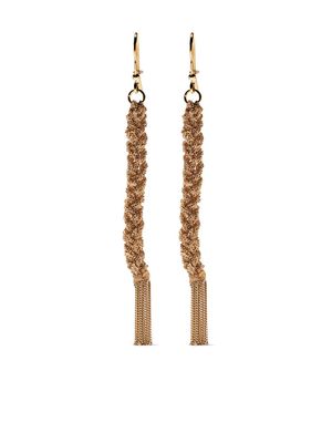 Carolina Bucci boucles d'oreilles pendantes en or 18ct