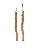 Carolina Bucci boucles d'oreilles pendantes en or 18ct