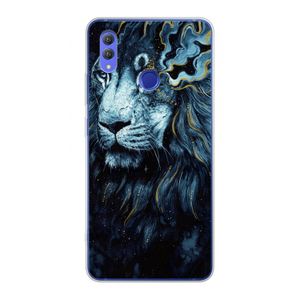 Darkness Lion: Honor Note 10 Transparant Hoesje