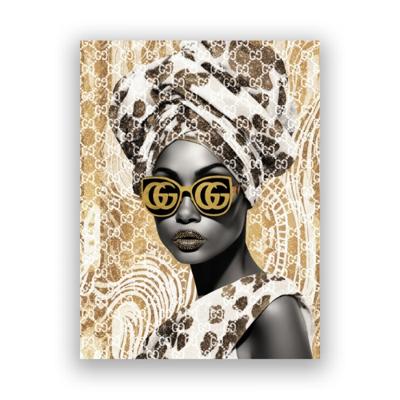 Glasschilderij - Fashion bril - 60 x 80 cm Glasschilderij - Fashion bril - 60 x 80 cm