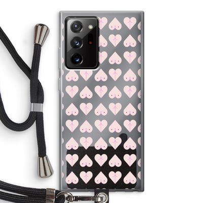 Ass 'n Titties: Samsung Galaxy Note 20 Ultra / Note 20 Ultra 5G Transparant Hoesje met koord