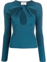 Coperni pull à détail torsadé - Bleu