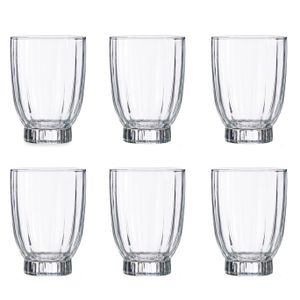 Set van 24x stuks luxe Pasabahce drinkglazen/waterglazen van 330 ML