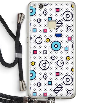 8-bit N°9: Huawei Ascend P10 Lite Transparant Hoesje met koord