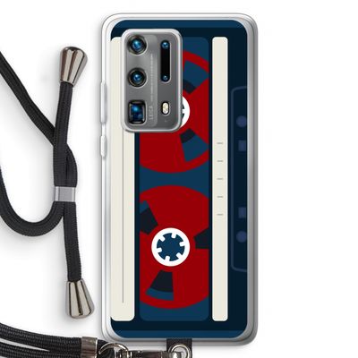 Here's your tape: Huawei P40 Pro Plus Transparant Hoesje met koord