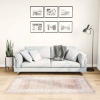 Vloerkleed wasbaar anti-slip 80x150 cm beige