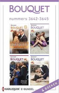 Bouquet e-bundel nummers 3642-3645 (4-in-1) - Annie West, Chantelle Shaw, Maya Blake, Maggie Cox - ebook