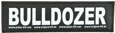Julius-K9 label - Bulldozer