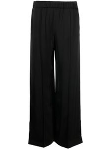 Jil Sander pantalon droit à taille élastiquée - Noir