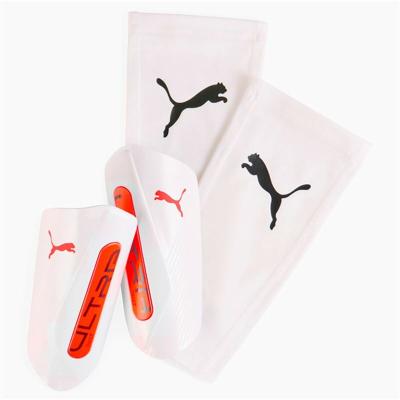 Voetbal Beenbeschermers Puma Ultra Twist Sleeve Wit - Maat: S