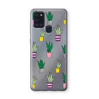 Sanseveria: Samsung Galaxy A21s Transparant Hoesje
