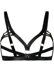 Bordelle soutien-gorge à design ouvert - Noir