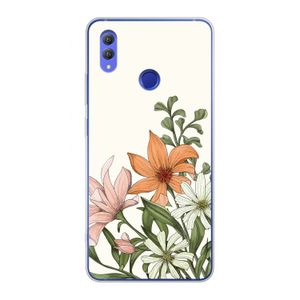 Floral bouquet: Honor Note 10 Transparant Hoesje