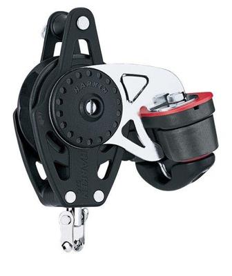 Harken 75c 1-schijfsblok Ratchamatic Met Hondsvot En Klem Default
