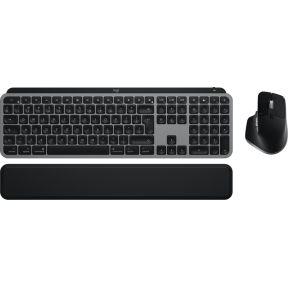 Logitech MX Keys S Combo for Mac toetsenbord Inclusief muis Thuis/Werk RF-draadloos + Bluetooth QWER