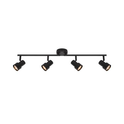 Nordlux 4-lichts plafondlampBoston zwart - 2512380103