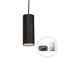 QAZQA Smart hanglamp zwart incl. WiFi GU10 - Tubo