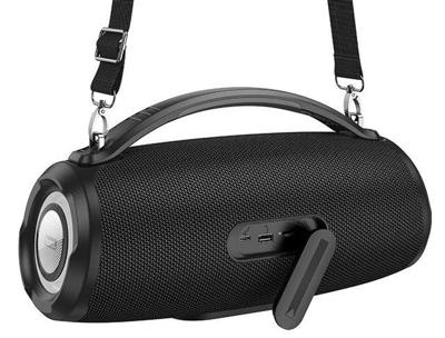 HOCO HA4 Surge Draagbare luidspreker Blutooth/ FM/ TF-kaart/ USB-geheugenstick/ AUX 2 x 20 W Zwart