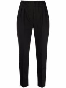 Brunello Cucinelli pantalon droit court - Noir