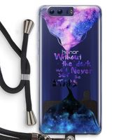Stars quote: Honor 9 Transparant Hoesje met koord