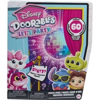 Doorables Disney Let's Party Multi Peek Set da 4 personaggi, modello da collezione casuale, età 5+