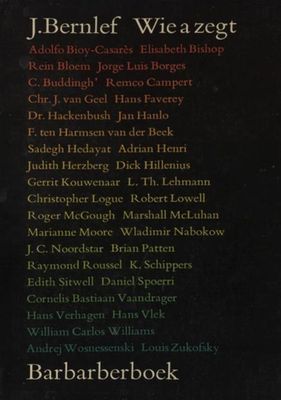 Wie a zegt - J. Bernlef - ebook